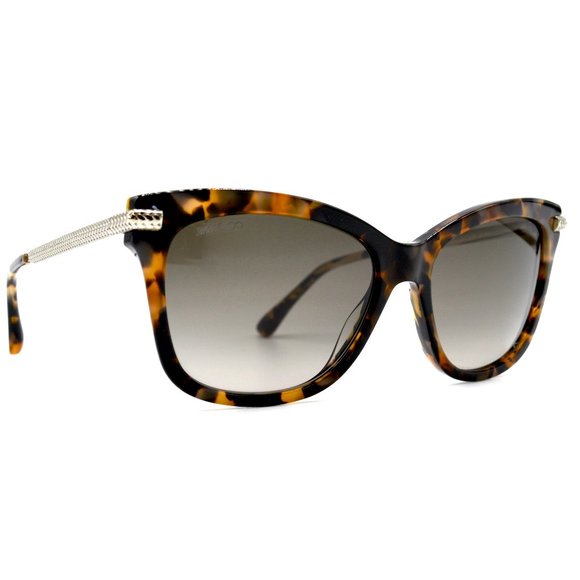 Jimmy Choo Accessories - NEW JIMMY CHOO SHADE/S 086 DARK HAVANA SUNGLASSES
